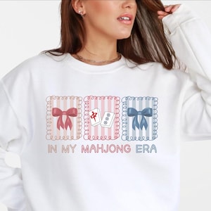 Mahjong Gifts Crewneck Sweatshirt Mahjong Shirt Gift for Her Womens Trendy Sweatshirt Gift for Mahjong Lover The Charleston Sweatshirt
