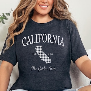Custom California Shirt, West Cost Tee, Vacation Shirts, Road Trip Shirt, Cali Girl, Traveler Gift California Tripping Tshirt California Tee