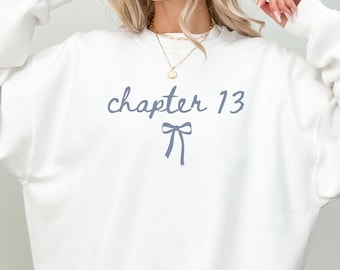 13th Birthday Sweatshirt Coquette Sweatshirt 13 Bday Party Shirt Gift for Daughter Teen Birthday Shirt 13th Birthday Gift Official Teenager