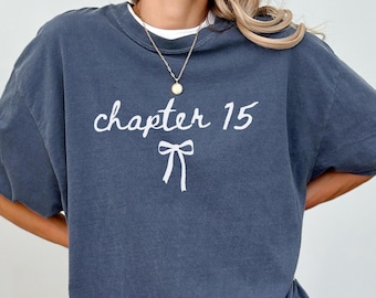 Comfort Colors® 15th Birthday Shirt Coquette Shirt Birthday Girl Shirt Feliz Cumpleanos Sweet 15 Gift Shirt Coquette Bow Fifteenth Birthday