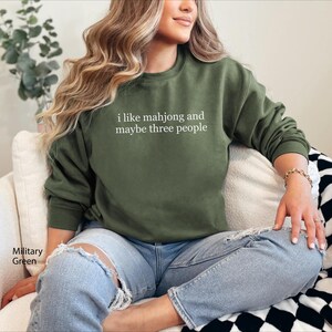 Funny mahjong player gift, introvert crewneck, sarcastic quote top, unique mahjong lover apparel. Witty graphic sweater. mahjong sweater mahjong. Funny mahjong player gift, introvert tee, sarcastic quote shirt, unique mahjong lover apparel. Witty graphic top. best friend gift, mahjong friend gift, mahjong gift, mah jongg shirt, mahjongg shirt, mahjong t-shirt, mahjong fun gift, gift for mahj lover, mahjong lover shirt, mahjong era tee, mahjong player gift, mahj party prize, mahjong tournament