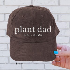 Custom Embroidered Plant Dad Hat Gift for Dad Fathers Day Hat Vintage Baseball Hat Fathers Day Gift for Him Unisex Baseball Cap Birthday