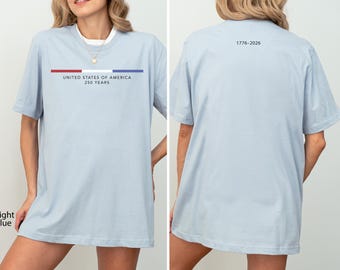 Camiseta de EE. UU. Feliz 250 cumpleaños Camiseta patriótica del 4 de julio Regalo del semiquincentenario Regalo del Día de la Independencia Regalo patriótico 250 aniversario