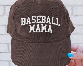 Casquette de baseball brodée pour maman, cadeau de maman de baseball, cadeau tenue pour la fête des morts, cadeau pour maman, chapeau brodé, casquette de baseball, casquette de baseball, cadeau de fête des mères pour elle