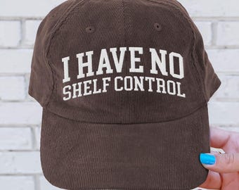 Embroidered Hat Reading Teacher Gift Corduroy Hat Bookish Gift for Her Book Lover Gift Bookworm Gift Reader Gift Back to School Gifts
