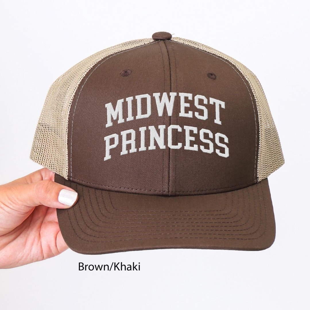 Embroidered Midwest Princess Trucker Hat Country Outfits  display picture 2