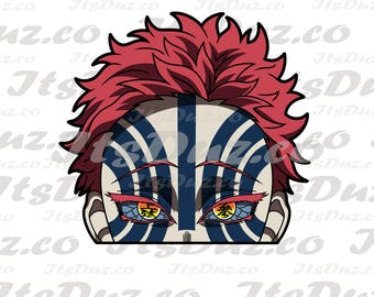 Sorrow Peeker Sticker – Anime Vinyl Decal