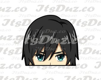 Code Sixteen Peeker Sticker – Anime Vinyl Decal