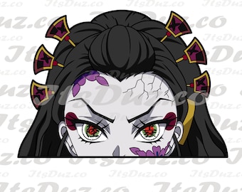 Twin Peeker Sticker – Anime Vinyl Decal
