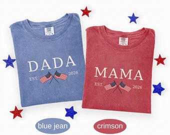 4th of July Birthday Shirts for Family: Patriotic American Birthday Boy Girl First Birthday Tees