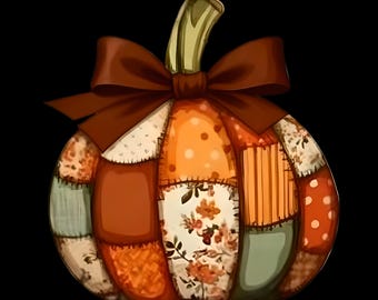 Harvest Quilt Pumpkin