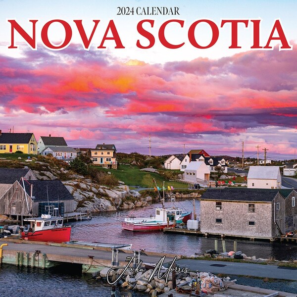 2024 Calendar Nova Scotia Roxie Clarette
