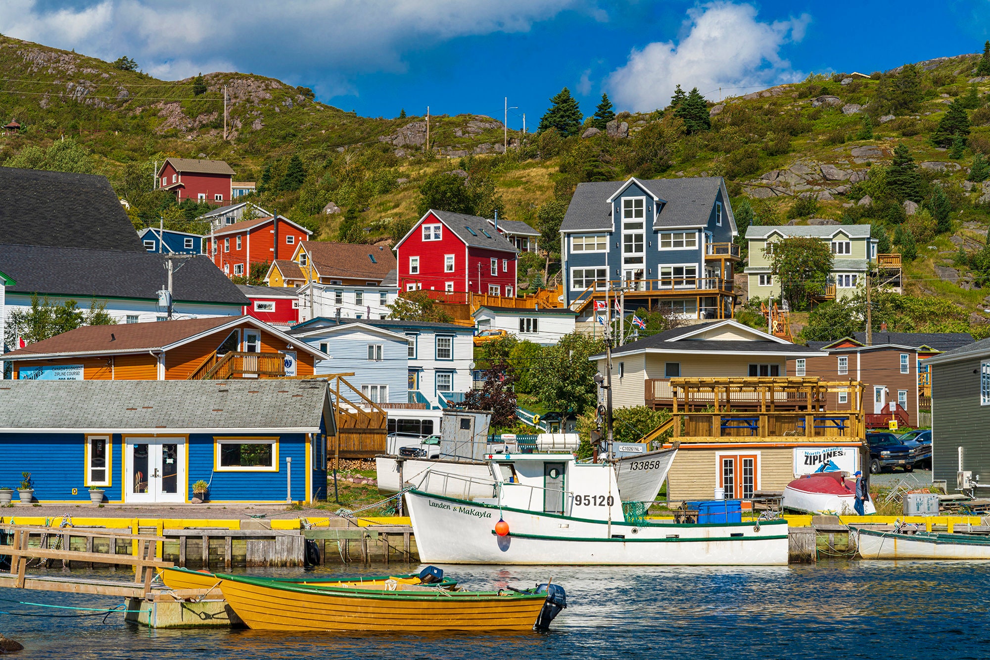 13x19 Petty Harbour, Newfoundland Art, Newfoundland Print, Newfoundland