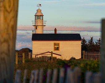 Hummer Cove Head Leuchtturm Druck: Gros Morne, Neufundland Art