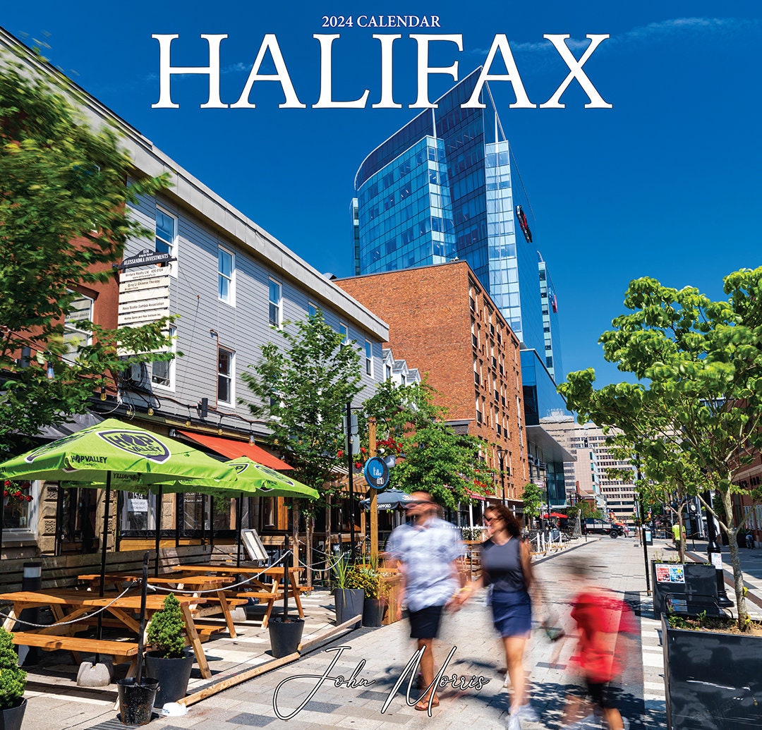 2024 Large Halifax nova Scotia Wall Calendar, 12x11.5, Calendar, Nova