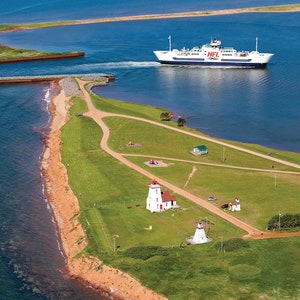 2024 Large Atlantic Canada Lighthouse Wall Calendar, 12x11.5, calendar, Nova Scotia, Halifax, Prince Edward Island, New Brunswick, Newfound image 2