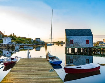 Calm mornings in Prospect, Nova Scotia, Halifax, Peggys Cove Wall Art, Photography, Nature Landscape, canvas, Fine Art