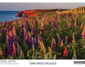 19.6"x27.5" 1000 piece Prince Edward Island Jigsaw Puzzle. Prince Edward Island gifts, PEI Puzzle, art