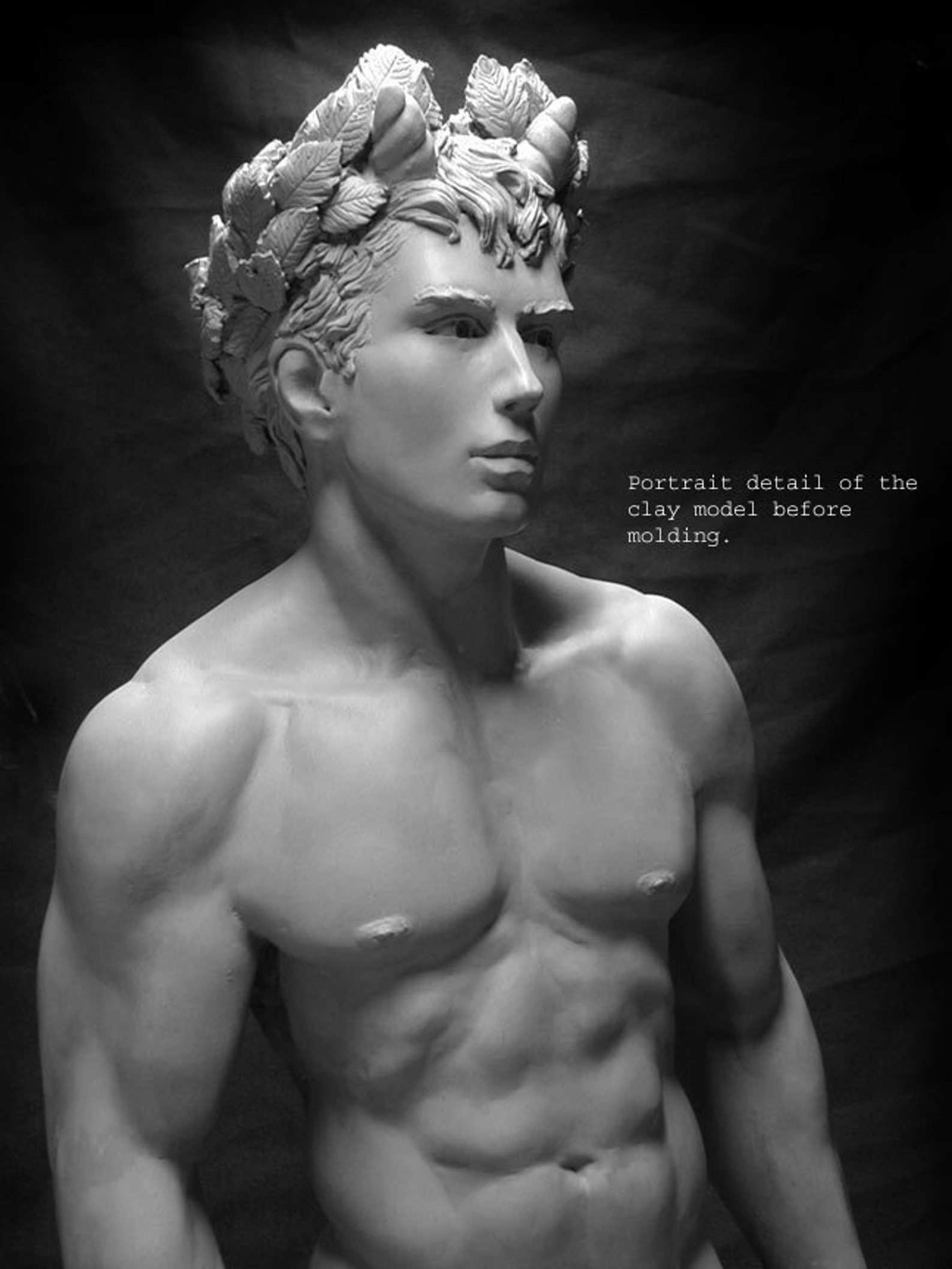Thieves In My Garden Hellenic Priapus Male Nude Sculpture Etsy