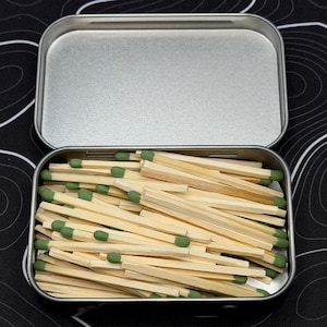 Tin-O-Matches, Fire Starting kit, Fire Starter