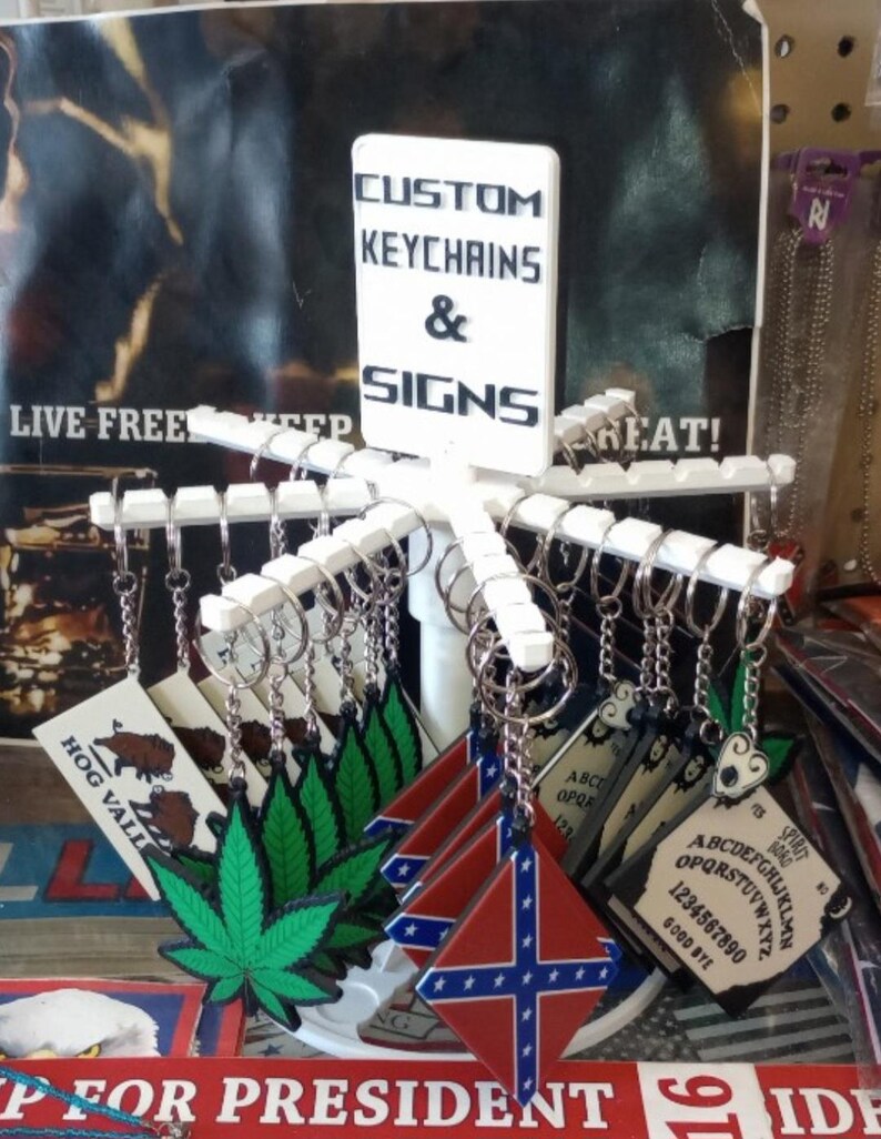 Custom 3D Printed Keychains - Personalized Design, Unique Gifts, Made ...