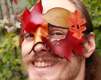 Fallen Leaves Mask