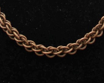 Bronze Spiral Necklace