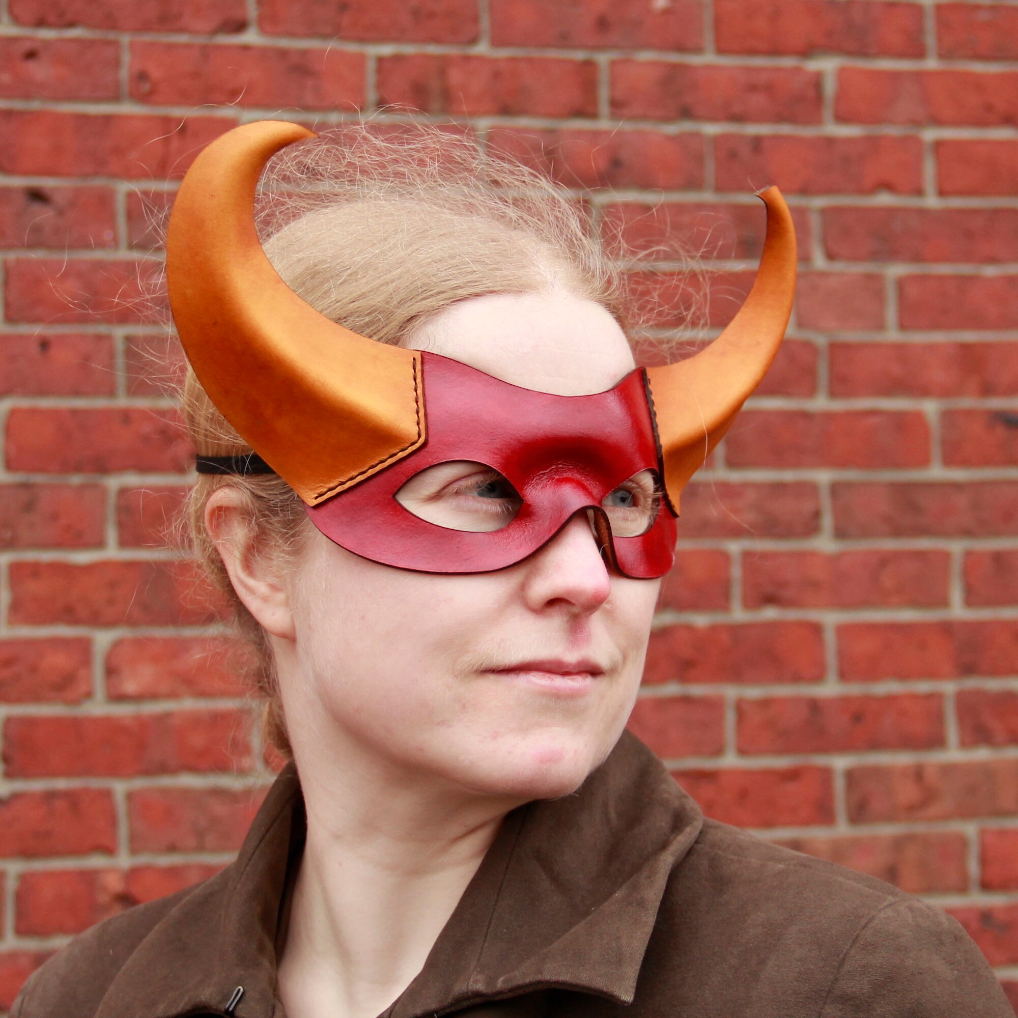 Lesser Demon Mask - Etsy