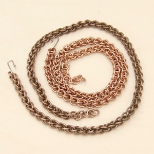 Bronze Spiral Necklace image 2