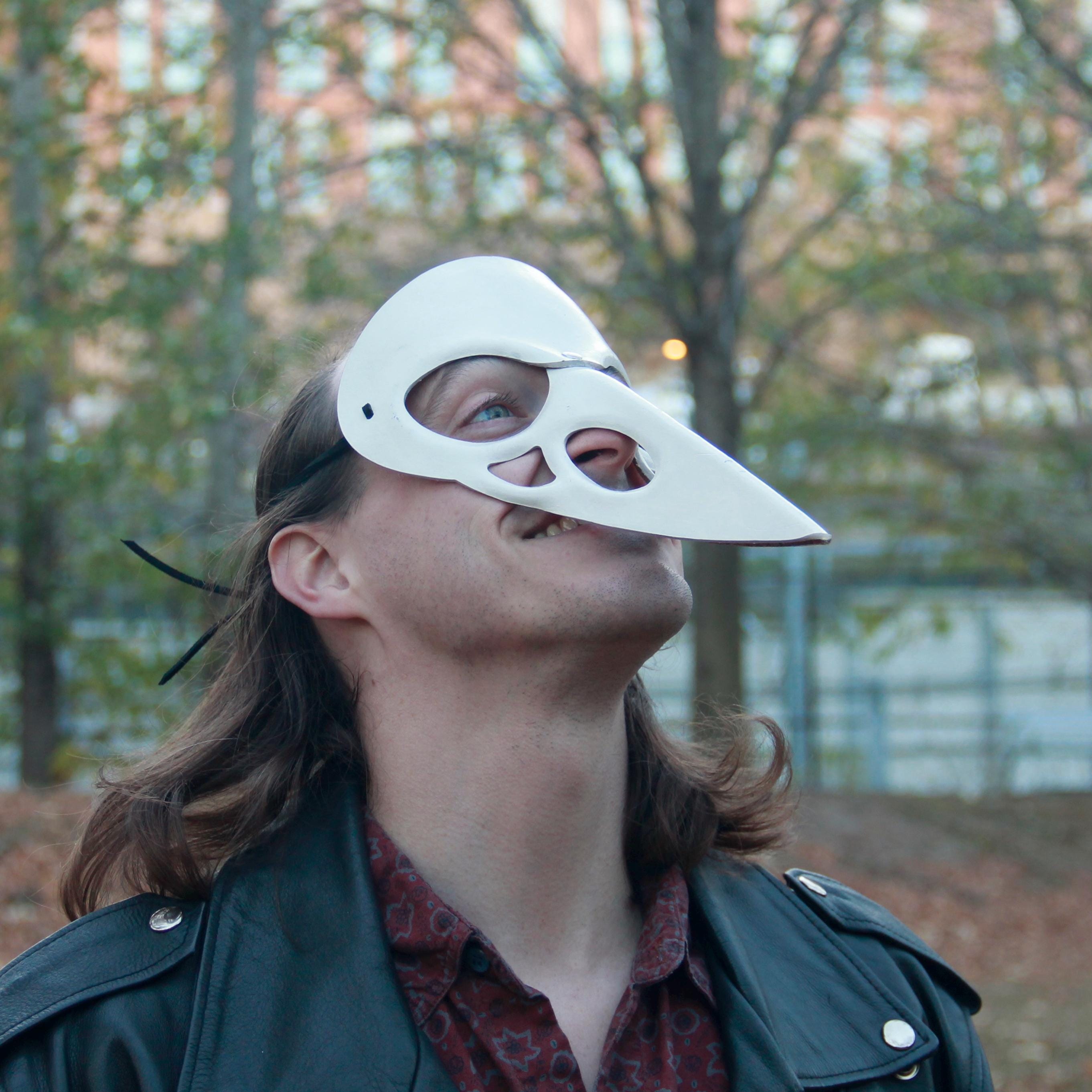 The Rascal Mask Raven Skull Mask - Etsy