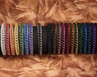 Custom Half-Persian Chainmail Bracelet