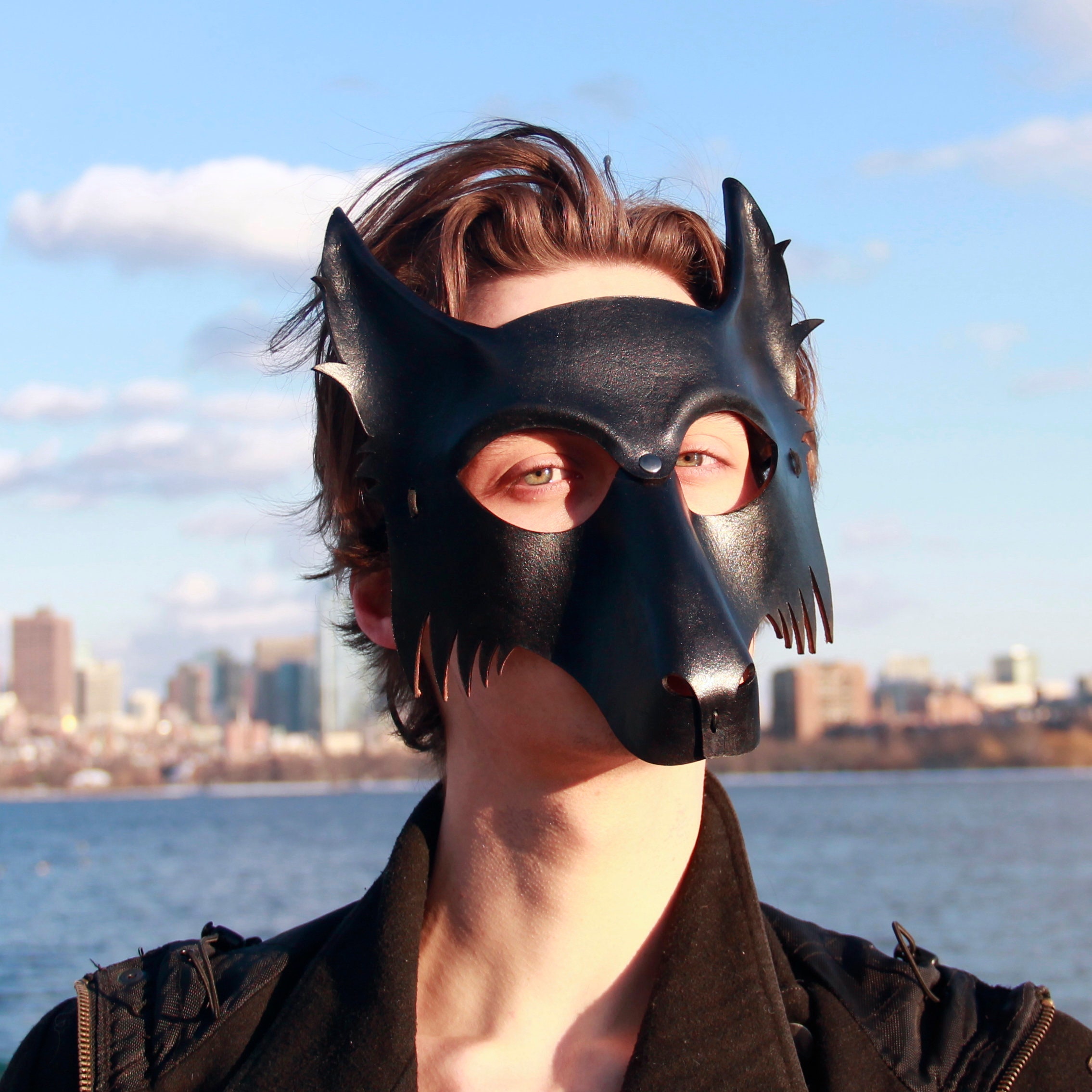 Wolf Mask - Etsy