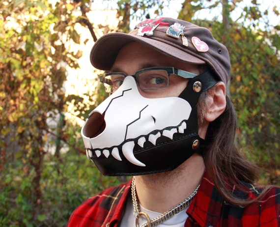 Wolf Skull Muzzle Mask - Etsy