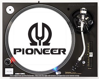 DJ Industries - Pioneer - Alfombrilla deslizante para DJ, tocadiscos LP