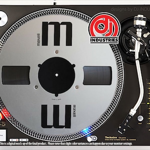 DJ Industries - Maxwell Reel to Reel - DJ slipmat LP record player turntable