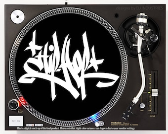 WU-TANG ロゴ スリップマット DJターンテーブル用 新品未使用】wu-tang