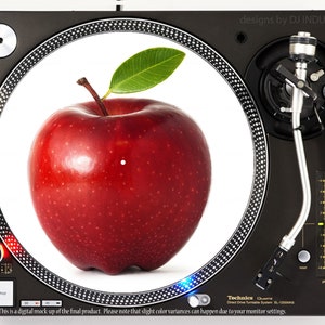 DJ Industries - Apple Spin - DJ スリップマット LP レコード プレーヤー ターンテーブル