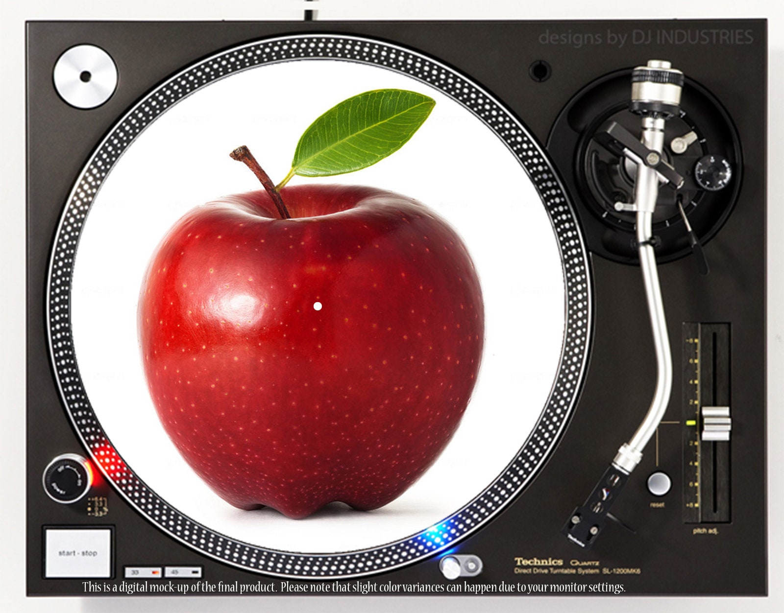 DJ Industries Apple Spin DJ Slipmat LP Record Player Turntable -  Canada