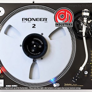 DJ Industries - Pioneer Reel to Reel #2 - DJ slipmat LP record player turntable