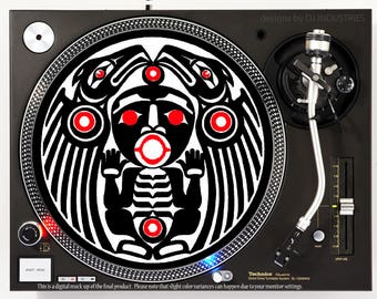 DJ Industries - Aztec Eagle Warrior - DJ slipmat