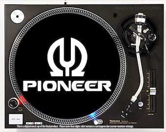 DJ Industries - Pioneer 2 - Giradischi DJ Slipmat LP