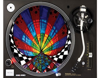 エンジン テクニクス ターンテーブル スリップマット DJ 音楽ギフト