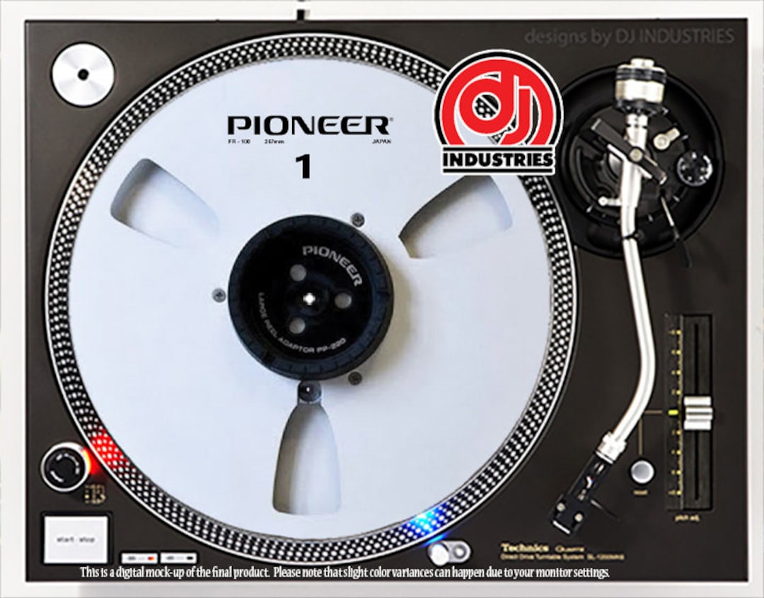 DJ Industries Pioneer Reel to Reel 1 DJ Slipmat LP Record picture