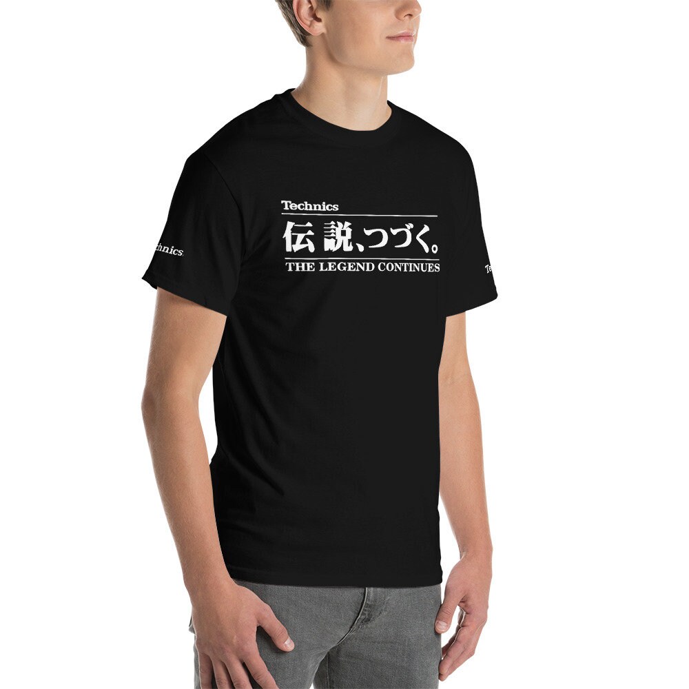 Technics - Legend Black T-shirt - Etsy