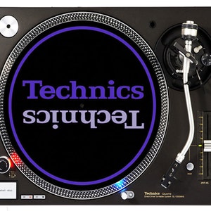 DJ Industries - Technics Mirror Purple - DJ slipmat
