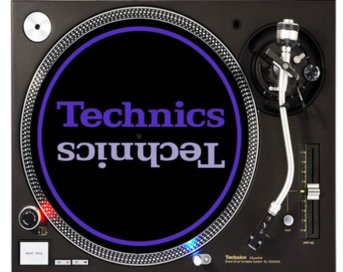 DJ Industries - Technics Mirror Purple - DJ slipmat