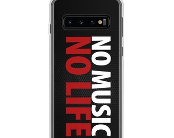No Music No Life - Phone Case for Samsung Galaxy S10, S10+, S10e, S20, S20 Plus, S20 Ultra
