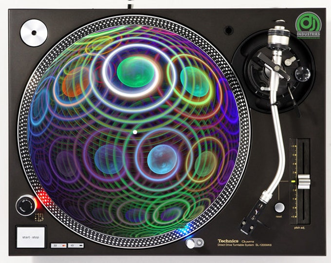 DJ Industries - Coiled - DJ slipmat LP record player turntable