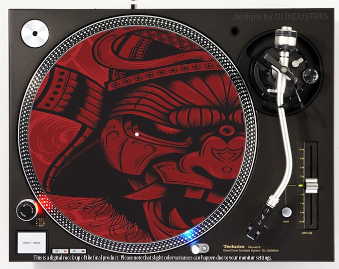DJ Industries - Samurai Demon - DJ slipmat