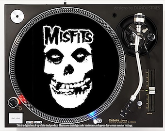 DJ Industries - Misfits - Alfombrilla para tocadiscos LP